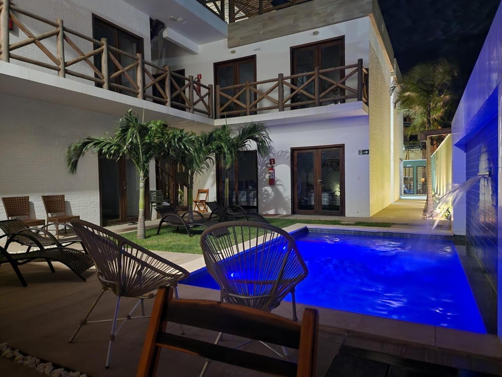 Pousada Solarium Canoa Quebrada Kültér fotó