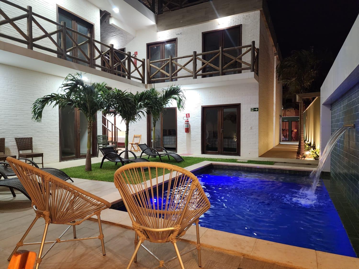 Pousada Solarium Canoa Quebrada Kültér fotó